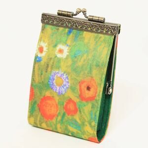 Artist Inspired RFID Card Holder | Klimt Flower Farm